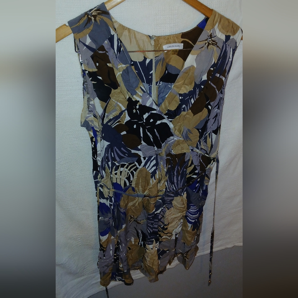 Calvin Klein Multicolor Abstract Romper
